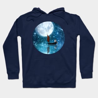 The Moon and Me v2 Hoodie